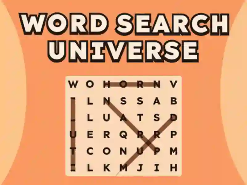 Jeu Univers de recherche de mots en ligne