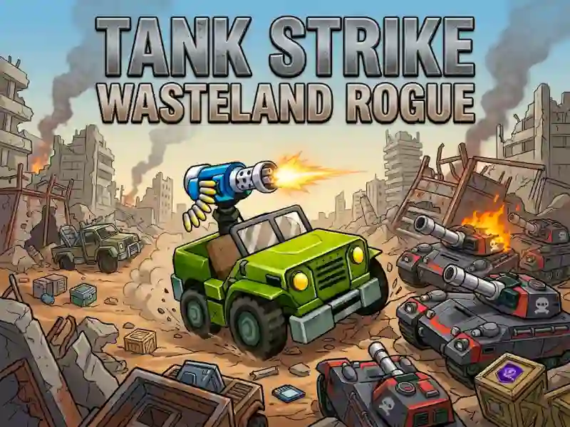 Jeu Tank Strike Wasteland Rogue en ligne