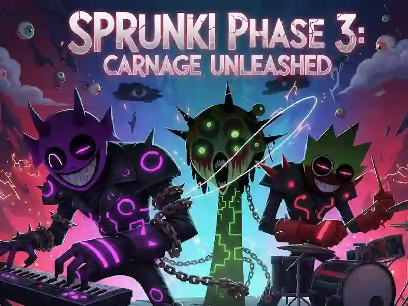 Jeu Sprunki Phase 3 : Le carnage continue en ligne