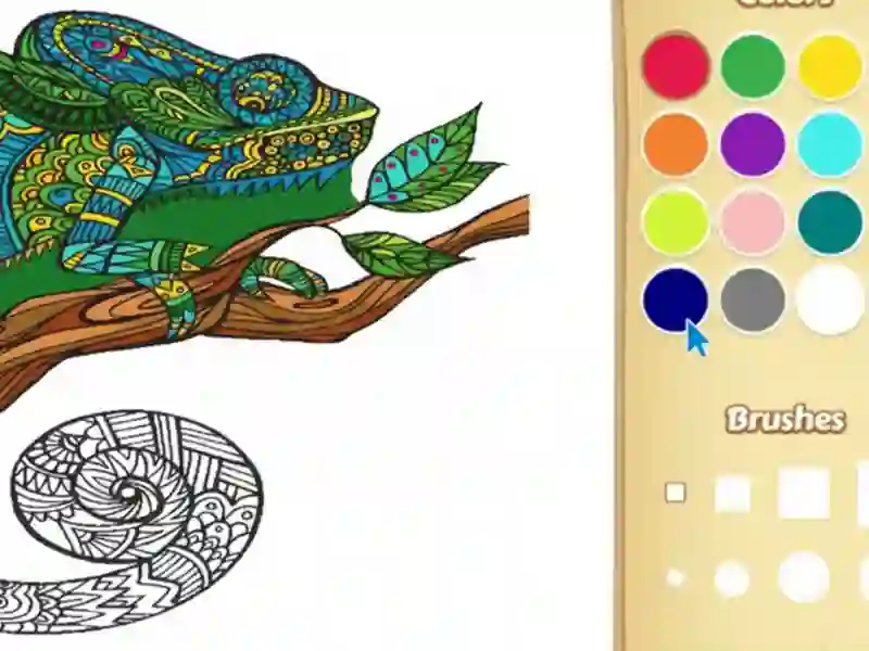 Jeu Livre de coloriage animal adulte pour les enfants en ligne