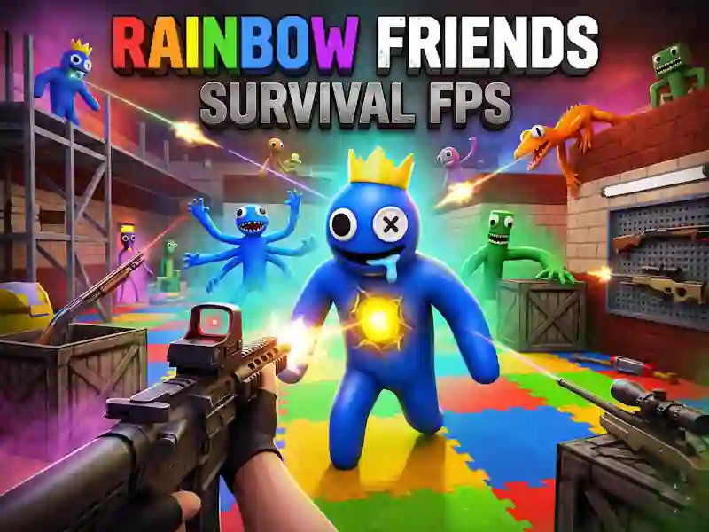 Jeu Rainbow Friends Survival FPS en ligne