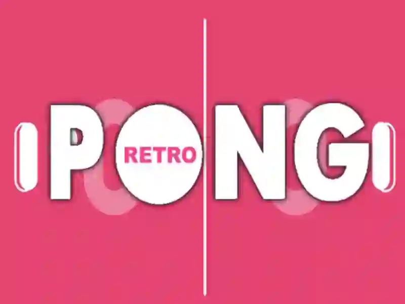 Jeu Pong rétro en ligne