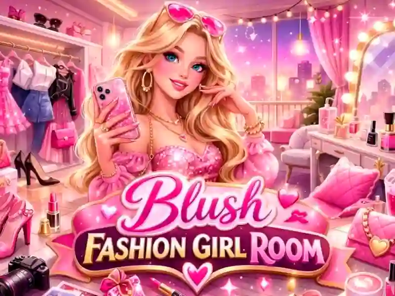 Jeu Chambre De Fille De Mode Blush en ligne