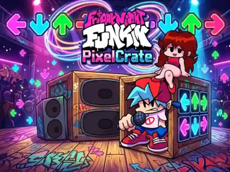 Jeu Friday Night Funkin PixelCrate en ligne