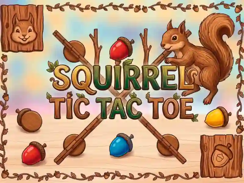 Jeu Tic Tac Toe Écureuil en ligne