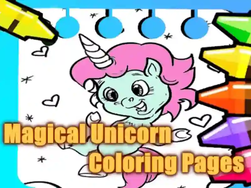 Jeu Coloriages Licorne Magique en ligne Jeu Coloriages Licorne Magique en ligne