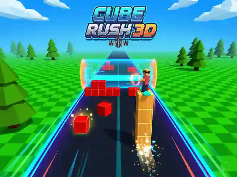 Jeu Cube Rush 3D en ligne
