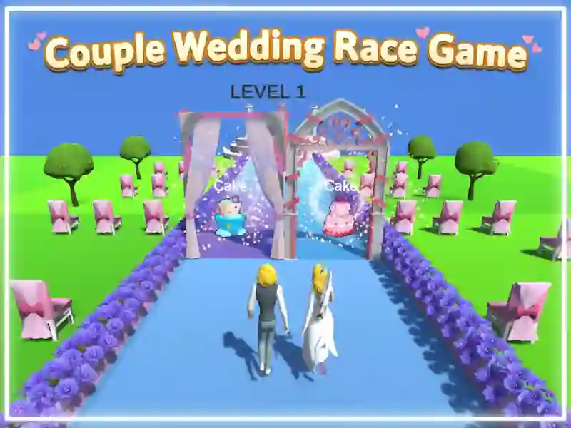 Jeu Jeu de course de mariage en couple en ligne