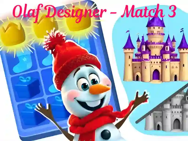 Jeu Olaf Designer — Match 3 en ligne