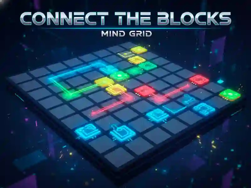 Jeu Connectez la grille mentale des blocs en ligne