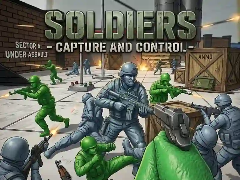 Jeu Soldats — Capture et contrôle en ligne