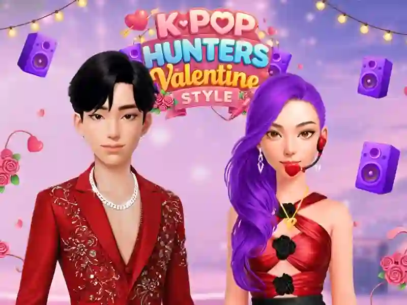 Jeu Style Saint-Valentin des chasseurs de K-Pop en ligne