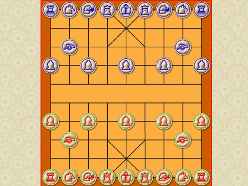 Jeu Xiangqi du duel d'échecs chinois en ligne