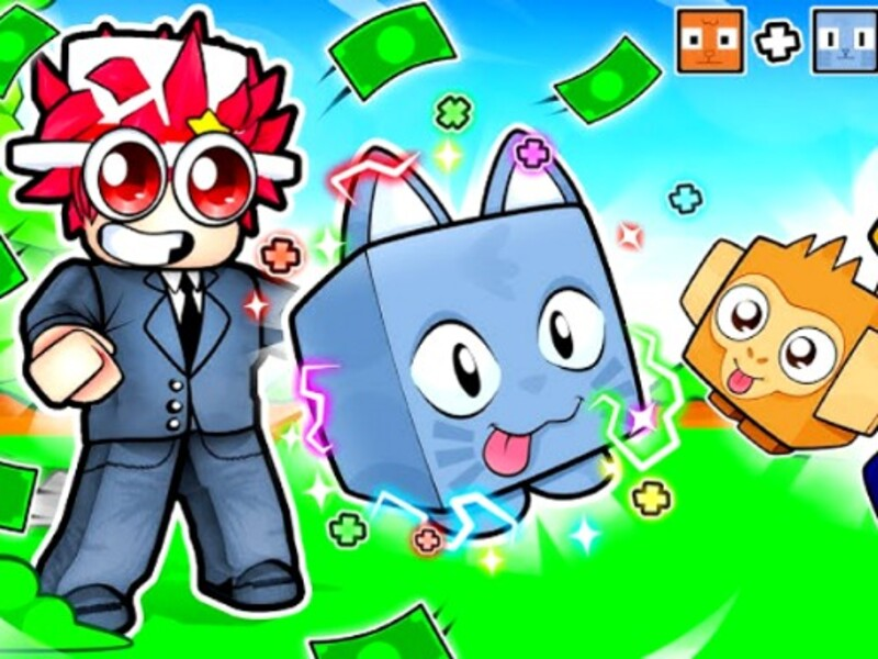 Jeu Obby +1 animal de compagnie toutes les secondes en ligne
