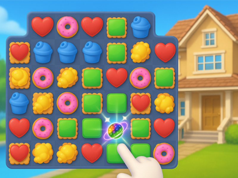 Jeu Home Design Match 3 en ligne