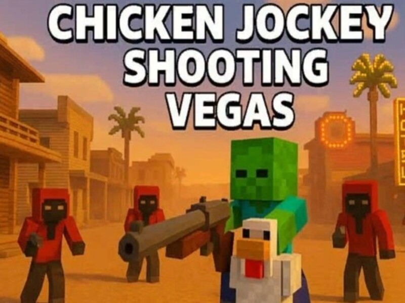 Jeu Jockey de poulet tournant Vegas en ligne