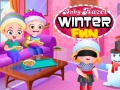 Jeu Bébé Hazel : Amusement d'Hiver en ligne