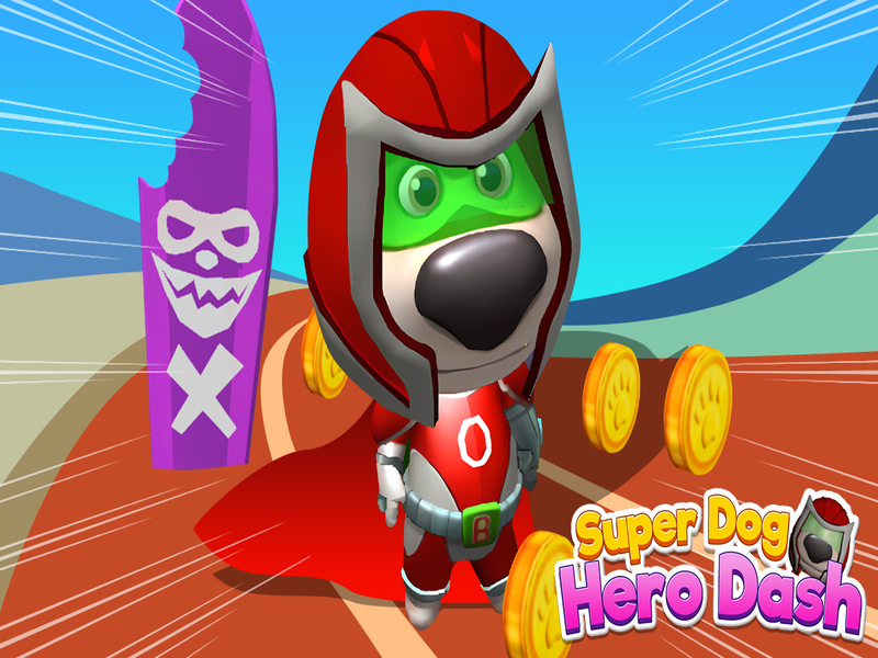 Jeu Super Dog Hero Dash en ligne