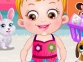 Jeu Bébé Hazel: Temps de Nettoyage en ligne