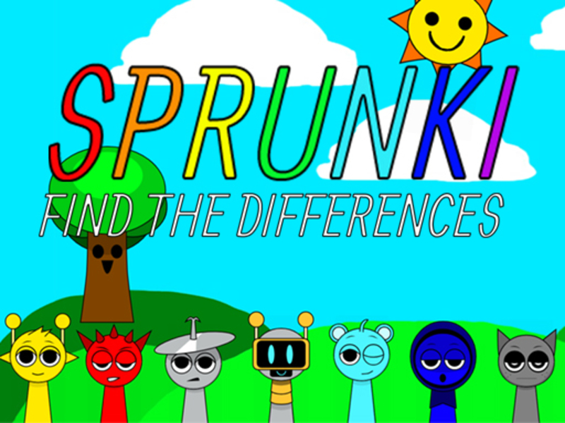 Jeu Sprunki trouve les différences en ligne