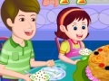 Jeu Préparation du gâteau aux pommes en ligne