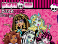 Jeu Conception de sac à dos Monster High en ligne