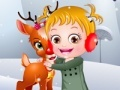 Jeu Bébé Hazel. Surprise du renne en ligne