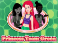 Jeu Équipe Princesse Verte en ligne