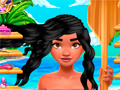 Jeu Princesse polynésienne: coupes de cheveux réelles en ligne