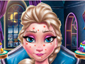 Jeu Maquillage de Noël d'Elsa en ligne