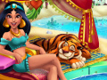 Jeu Princesse arabe piscine en ligne