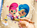 Jeu Livre de coloriage Shimmer et Shine en ligne