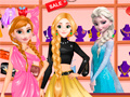 Jeu Boutique de mode Reine des Neiges en ligne