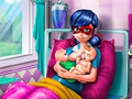 Jeu Naissance des jumelles à pois en ligne