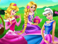 Jeu Une journée avec les princesses en ligne
