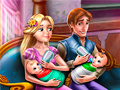 Jeu Journée en Famille des Jumelles Raiponce en ligne