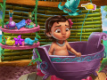 Jeu Soins pour la baby shower de Moana en ligne