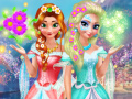 Jeu Maquillage d'Anna et Elsa en ligne