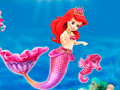 Jeu Habille la Petite Princesse Sirène en ligne