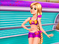 Jeu Princesse Goldie: Bronzage en ligne