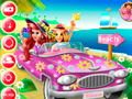 Jeu Le Voyage des Princesses à la Plage en ligne
