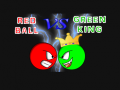 Jeu Balle Rouge contre Roi Vert en ligne