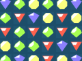 Jeu Bijoux plats : match 3 en ligne
