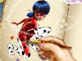 Jeu Livre de Coloriage Fille Poinctée en ligne
