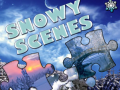 Jeu Puzzle: Scènes enneigées en ligne