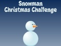 Jeu Défi du Bonhomme de Neige de Noël en ligne