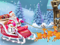Jeu Concevez le traîneau du Père Noël en ligne