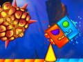 Jeu Feu Et Eau: Geometry Dash en ligne
