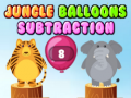 Jeu Ballons de Jungle: Soustraction en ligne