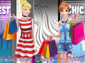 Jeu Virée shopping des princesses en ligne